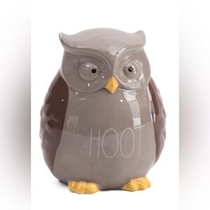 NWT Rae Dunn Ceramic Hoot Owl- New in Box